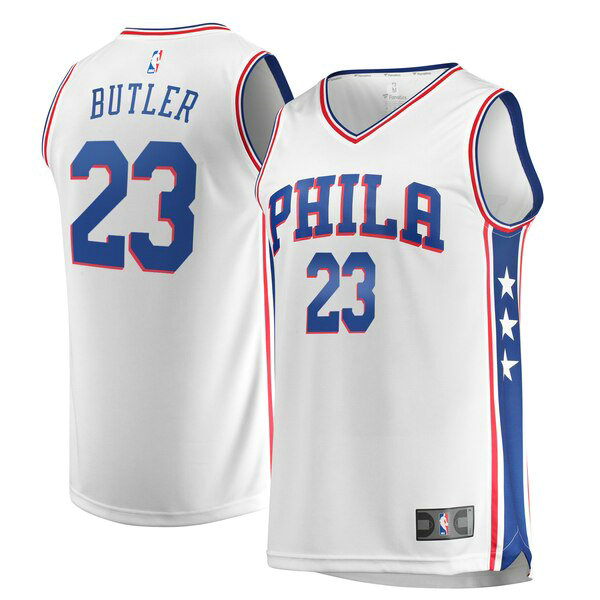 Maillot Philadelphia 76ers Homme Jimmy Butler 23 Association Edition Blanc